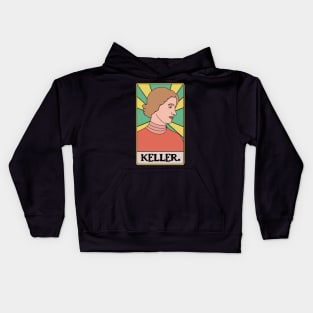 Helen Keller Tarot Card - Female Feminist Novelist Writer Author Literature Read Kids Hoodie